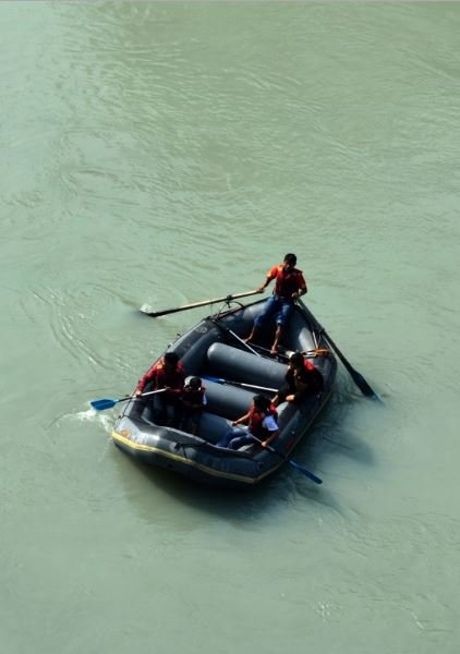 River water rafting at Teesta