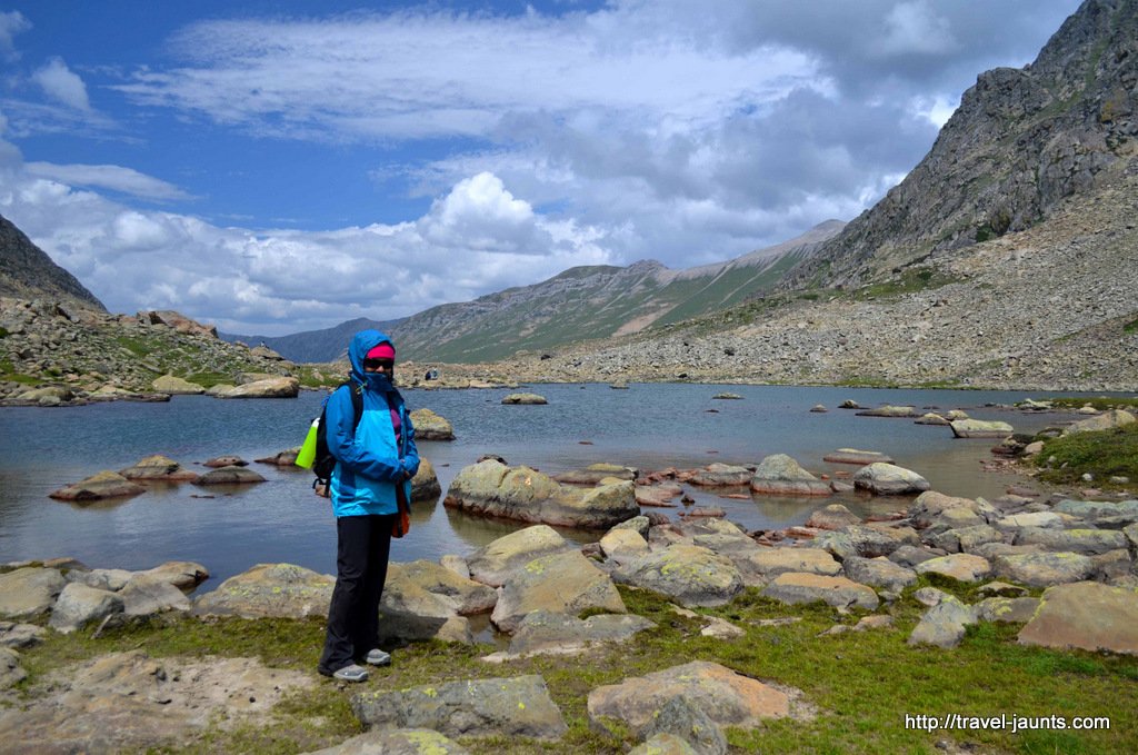 At Kashmir great lakes trek- Travel Jaunts